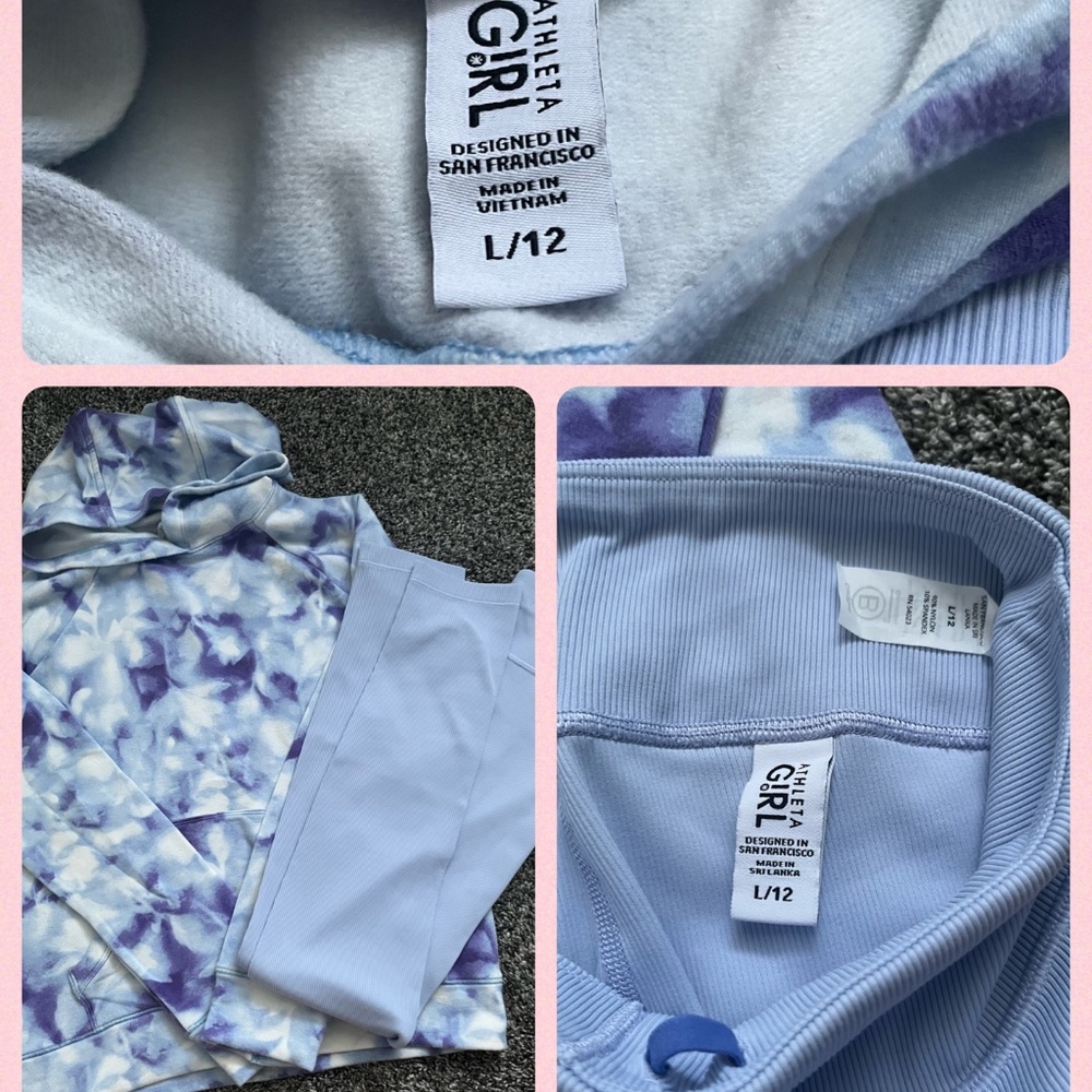 Athleta Girl Outfit -Size L/12